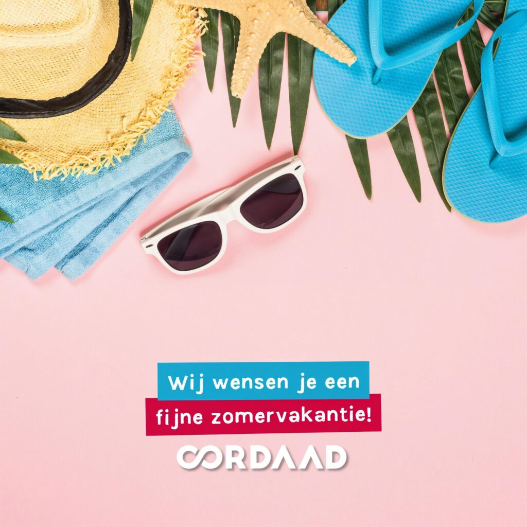 Cordaad Welzijn -Fijne zomervakantie